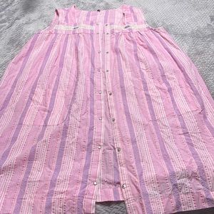 2xl Pink house coat/dress cover up.